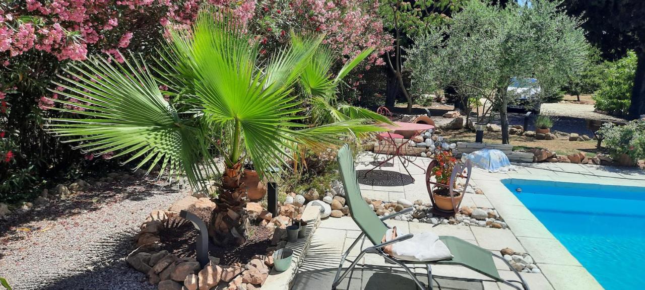 Fenetre Sur Les Alpilles Bed & Breakfast แซ็ง-มาร์ตอง-เดอ-ครูว์ ภายนอก รูปภาพ